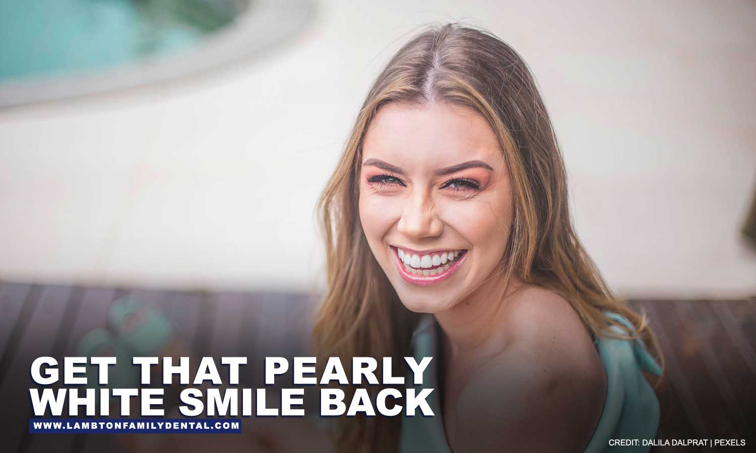 pearly white smile back