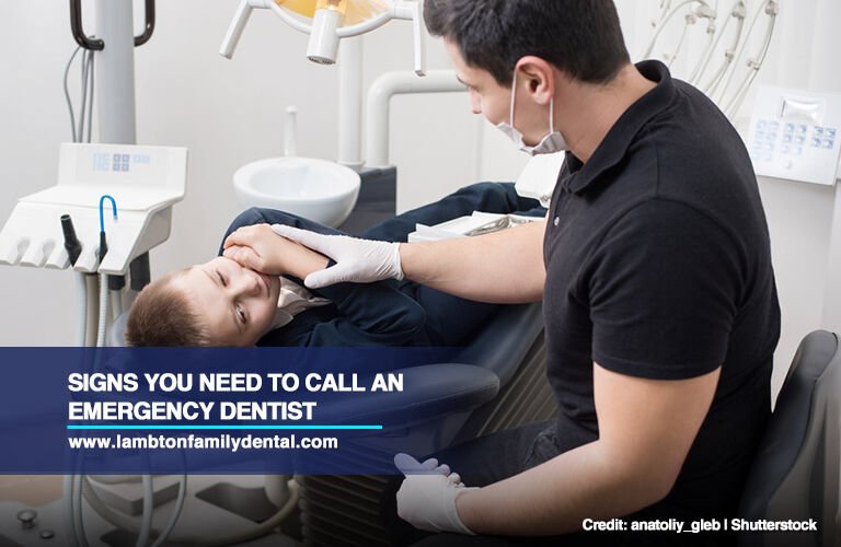 Signs You Need to Call an Emergency Dentist